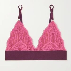 Dora Larsen Alba Lace Triangle bra new wtags size 12